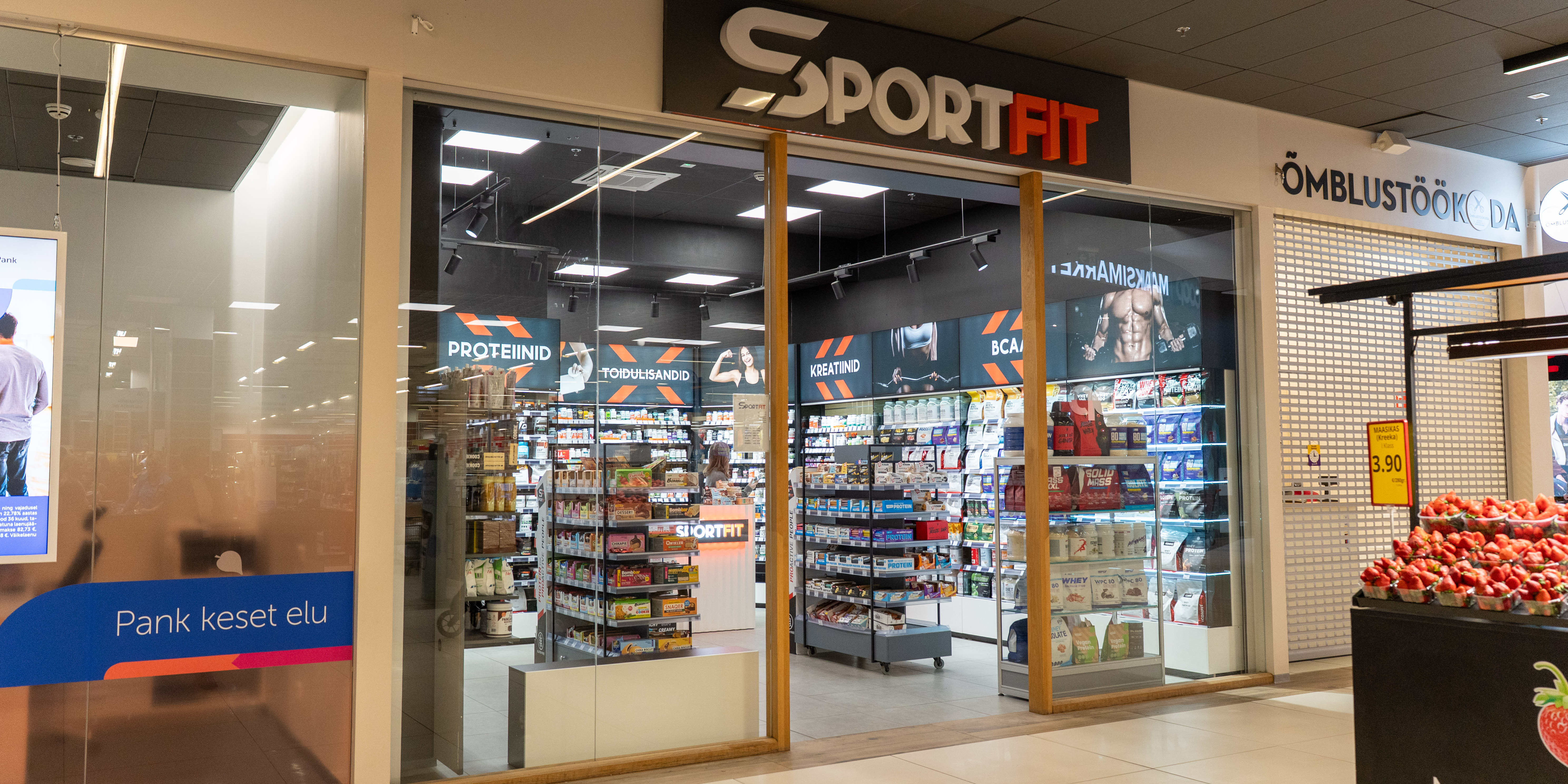 SportFit открыл магазин в L&otilde;unakeskus