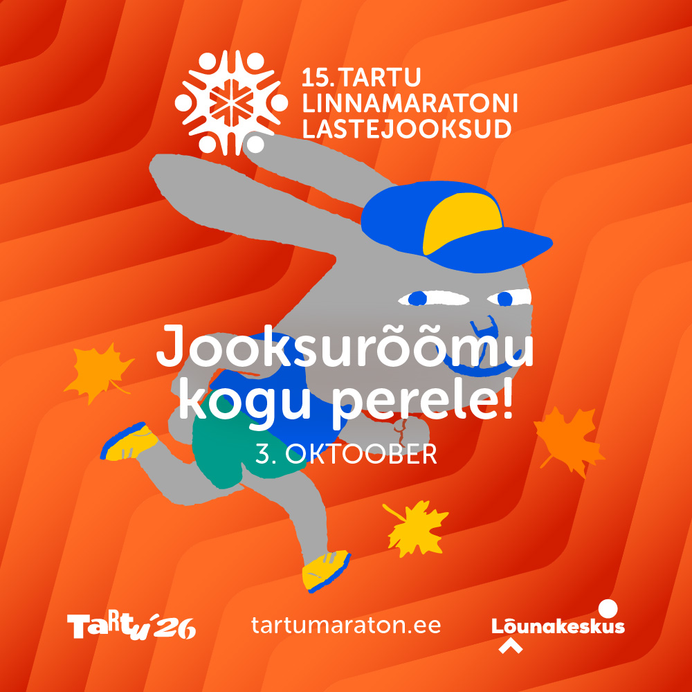 Tule Tartu Linnamaratoni lastejooksudele