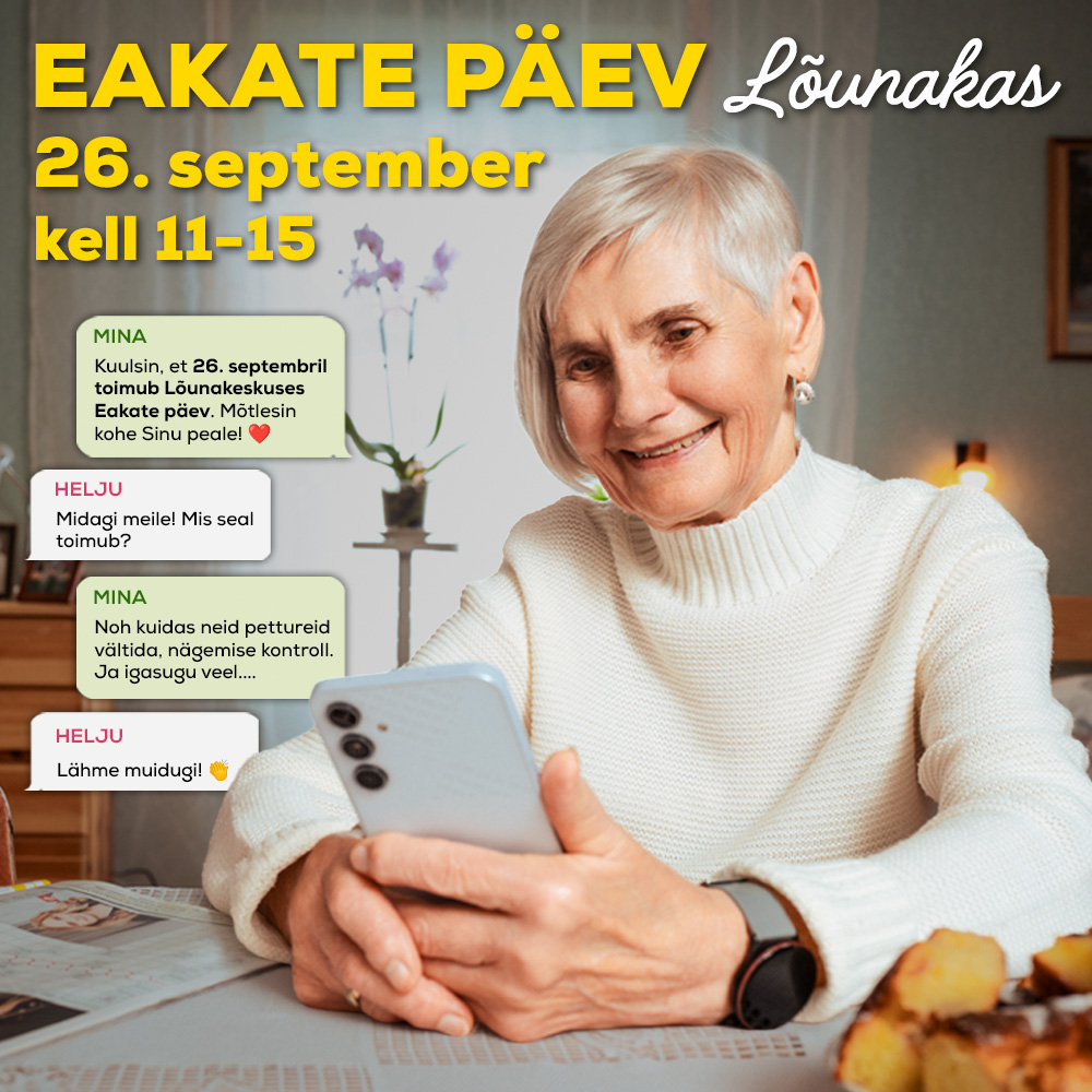 Seniors' Day at Lõunakeskus 26.09